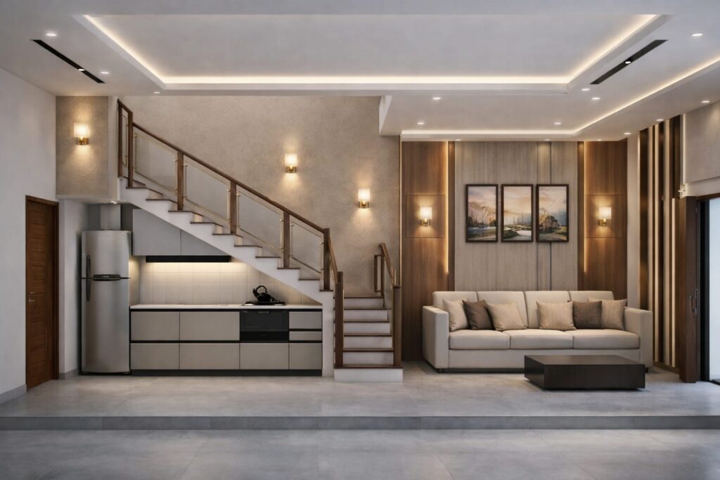 vLuxury exterior designer in Ahmedabad creating stylish home elevation and modern building exterior concept