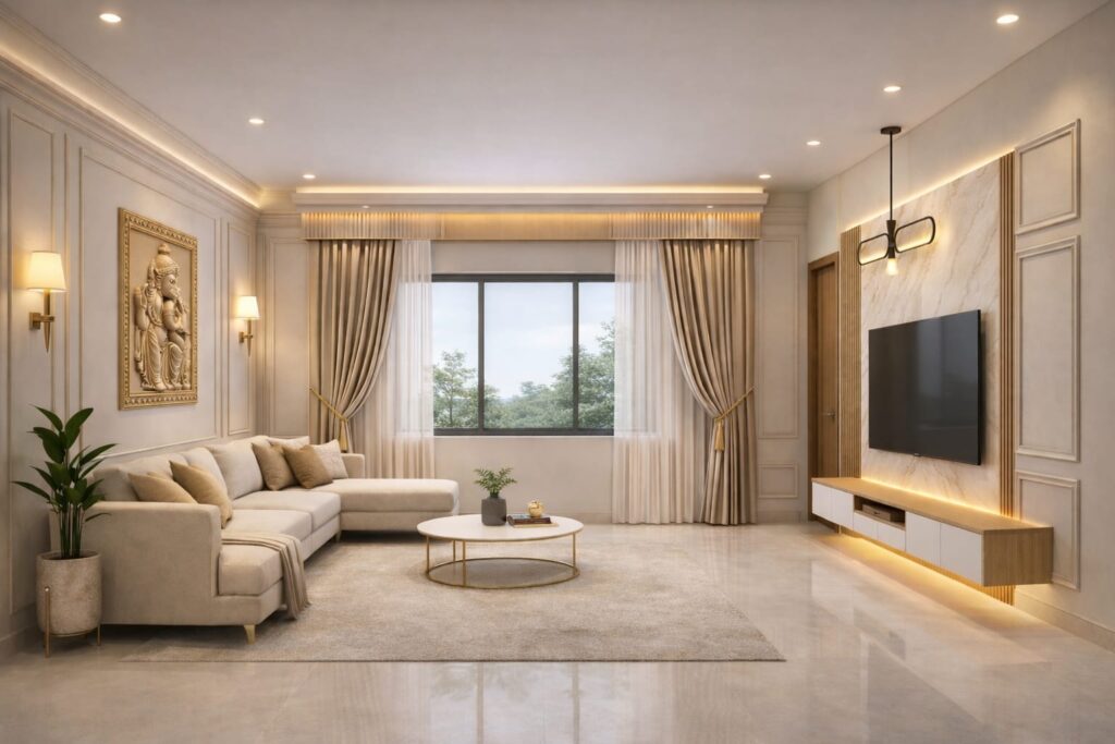 Professional exterior designer in Ahmedabad with modern bungalow elevation and architectural facade design