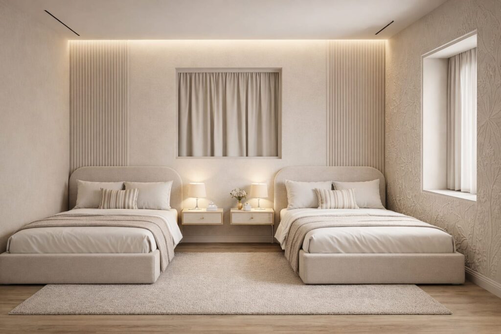 luxury bedroom design.