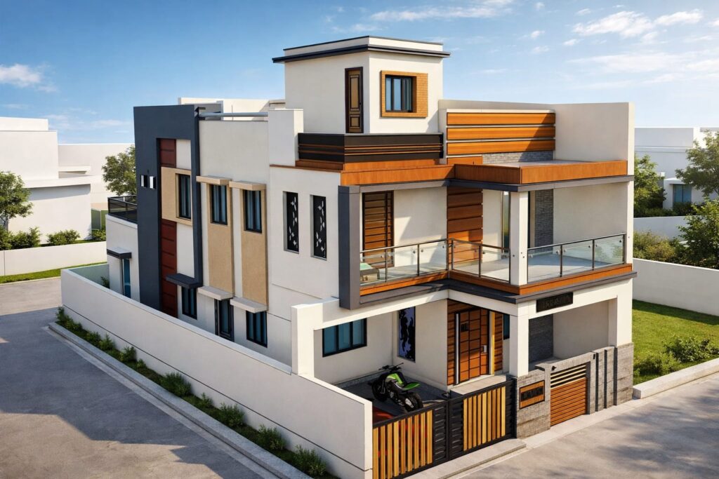 beautiful bunglow design